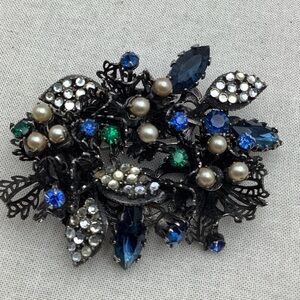 Vintage Vendome Colorful  Brooch.